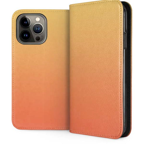Orange Ombre iPhone 14 Pro Max Folio Case