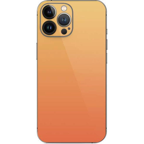 Orange Ombre iPhone 14 Pro Max Skin