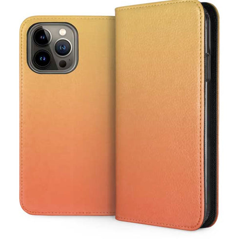 Orange Ombre iPhone 15 Pro Max Folio Case