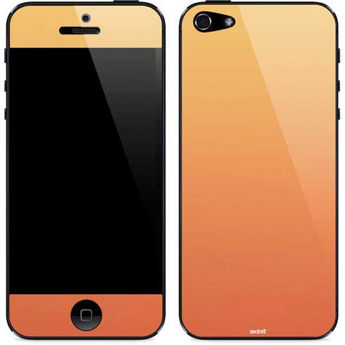 Orange Ombre iPhone 5/5s/5SE Skin