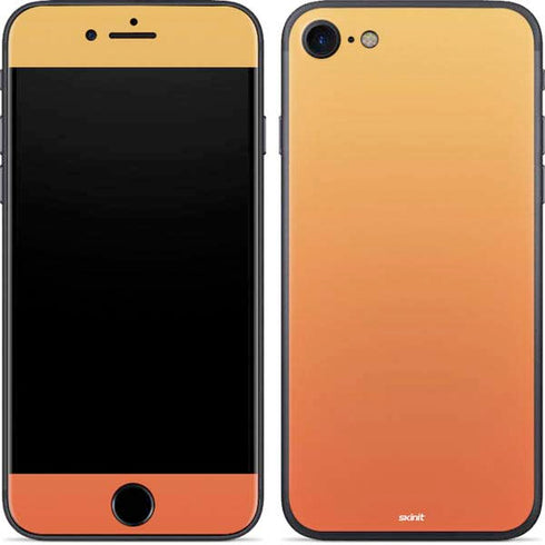 Orange Ombre iPhone 7 Skin