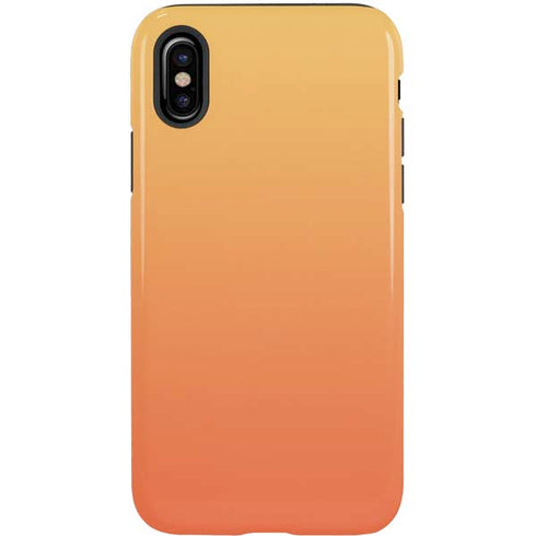 Orange Ombre iPhone X Pro Case