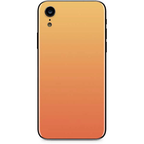 Orange Ombre iPhone XR Skin