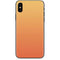 Orange Ombre iPhone XS Skin