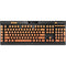 Orange Ombre K95 RGB PLATINUM Mechanical Gaming Keyboard Skin