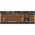 Orange Ombre K95 RGB PLATINUM Mechanical Gaming Keyboard Skin