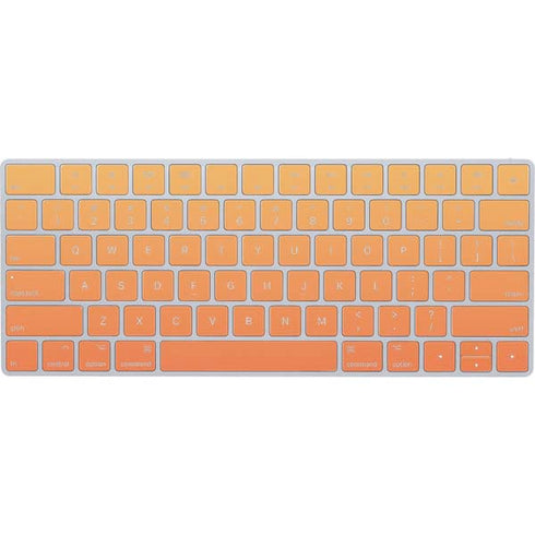 Orange Ombre Magic Keyboard Skin