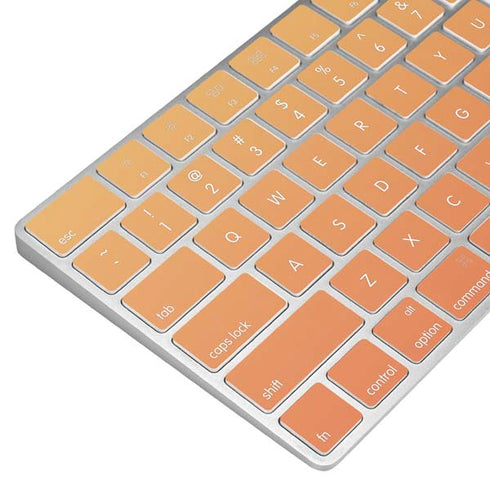 Orange Ombre Magic Keyboard Skin