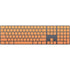Orange Ombre Magic Keyboard with Numeric Keypad Skin