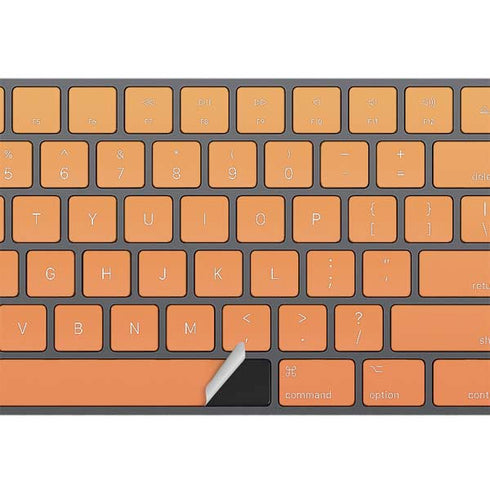 Orange Ombre Magic Keyboard with Numeric Keypad Skin