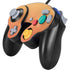 Orange Ombre Nintendo GameCube Controller Skin