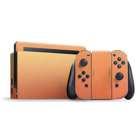 Orange Ombre Nintendo Switch Bundle Skin