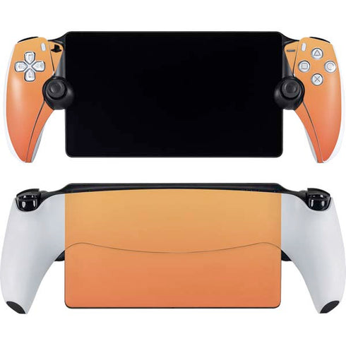 Orange Ombre PlayStation Portal Remote Player Skin