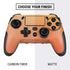 Orange Ombre PlayStation Scuf Vantage 2 Controller Skin
