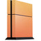Orange Ombre PS4 Console Skin