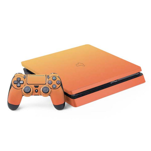 Orange Ombre PS4 Slim Bundle Skin