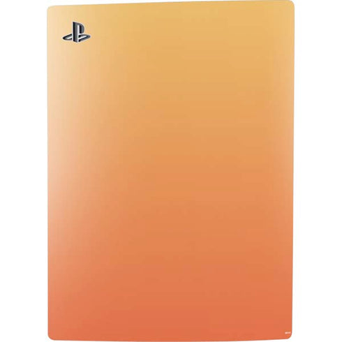 Orange Ombre PS5 Digital Edition Console Skin