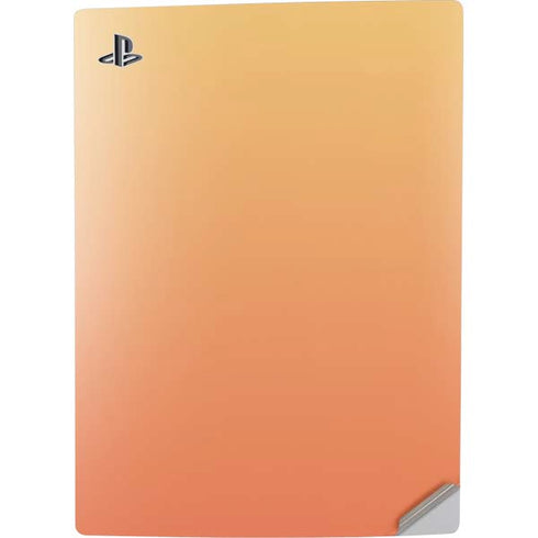 Orange Ombre PS5 Digital Edition Console Skin