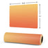 Orange Ombre Gaming Mouse Pad