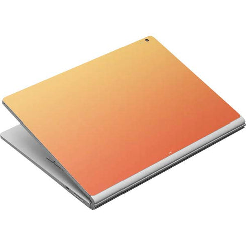 Orange Ombre Surface Book Skin