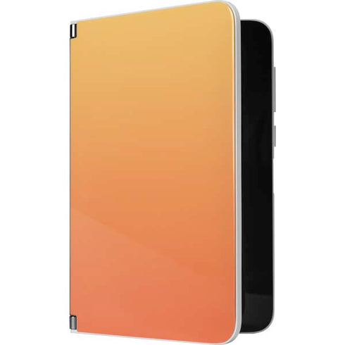 Orange Ombre Surface Duo Skin