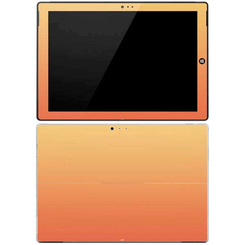 Orange Ombre Surface Pro 3 Skin
