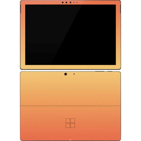 Orange Ombre Surface Pro 7 Skin