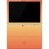 Orange Ombre Surface Pro 7 Skin