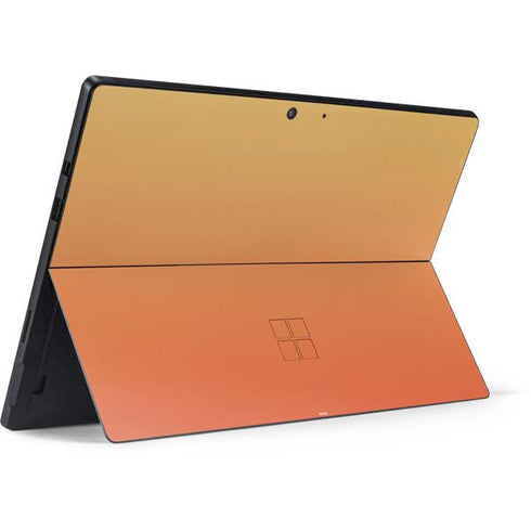 Orange Ombre Surface Pro 7 Skin