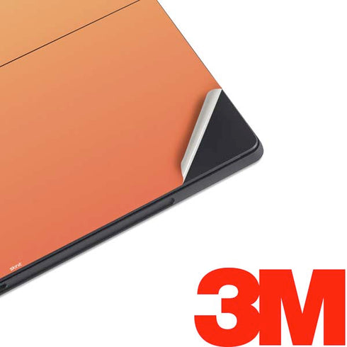 Orange Ombre Surface Pro 7 Skin