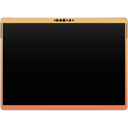 Orange Ombre Surface Pro 9 Skin