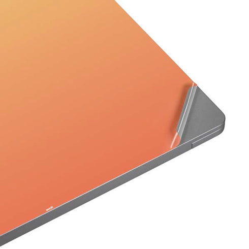 Orange Ombre Universal Laptop 17in (13.8 x 10in) Skin