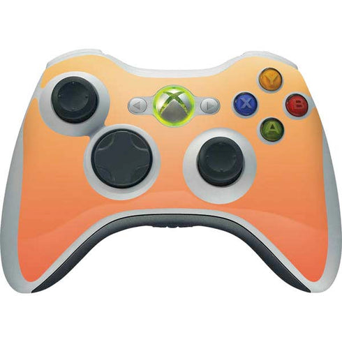 Orange Ombre Xbox 360 Wireless Controller Skin