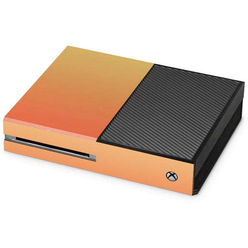 Orange Ombre Xbox One Console Skin