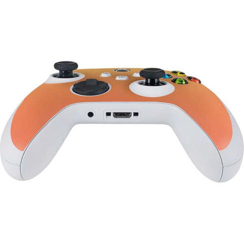 Orange Ombre Xbox Series S Controller Skin