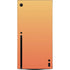Orange Ombre Xbox Series X Console Skin