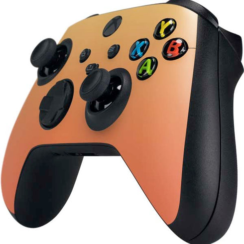 Orange Ombre Xbox Series X Controller Skin
