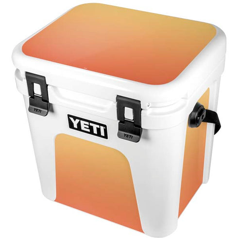 Orange Ombre YETI Roadie 24 Hard Cooler Skin