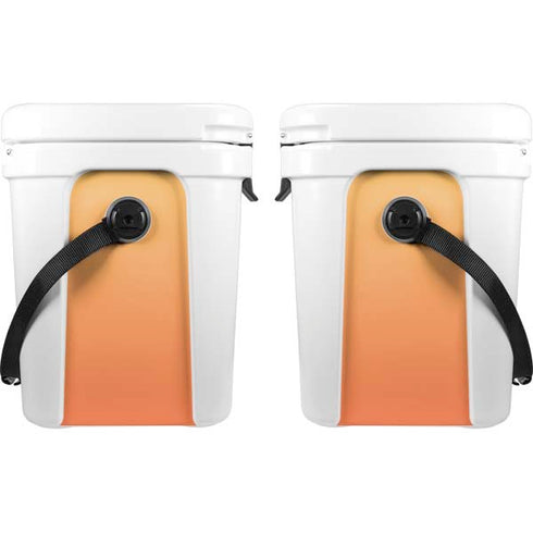 Orange Ombre YETI Roadie 24 Hard Cooler Skin