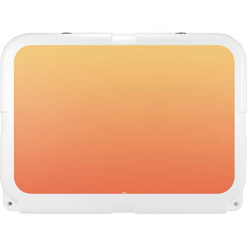 Orange Ombre YETI Tundra 35 Hard Cooler Skin
