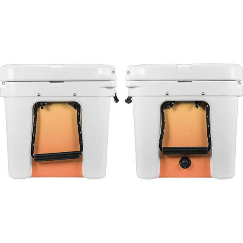 Orange Ombre YETI Tundra 35 Hard Cooler Skin