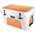 Orange Ombre YETI Tundra 45 Hard Cooler Skin