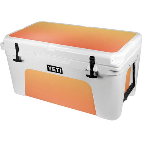 Orange Ombre YETI Tundra 65 Hard Cooler Skin