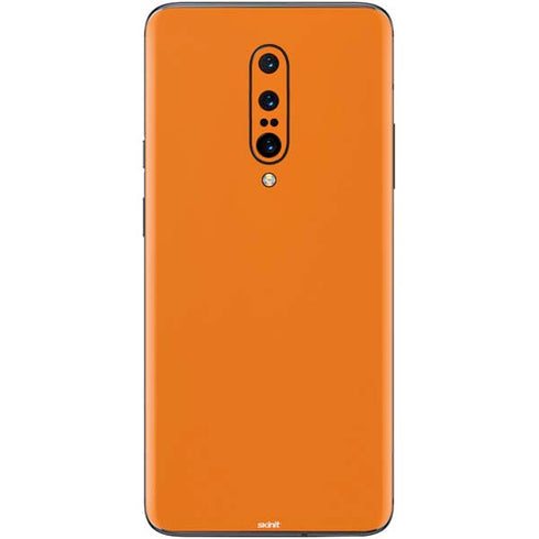 Orange Solid OnePlus 7 Pro Skin