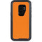 Orange Solid Otterbox Defender Galaxy Skin