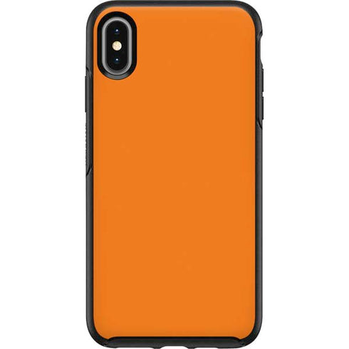 Orange Solid Otterbox Symmetry iPhone Skin