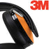 Orange Solid PlayStation 4 Gold Wireless Headset Skin