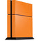 Orange Solid PS4 Console Skin
