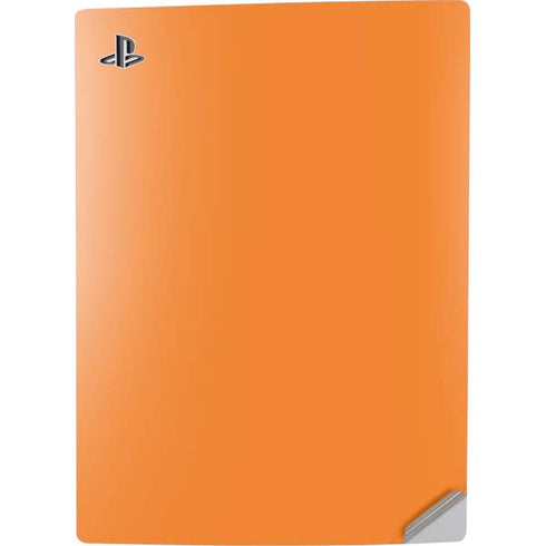 Orange Solid PS5 Digital Edition Console Skin