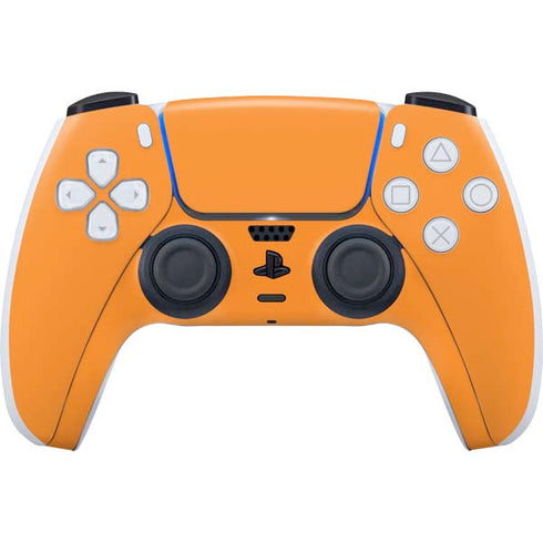 Orange Solid PS5 Controller Skin